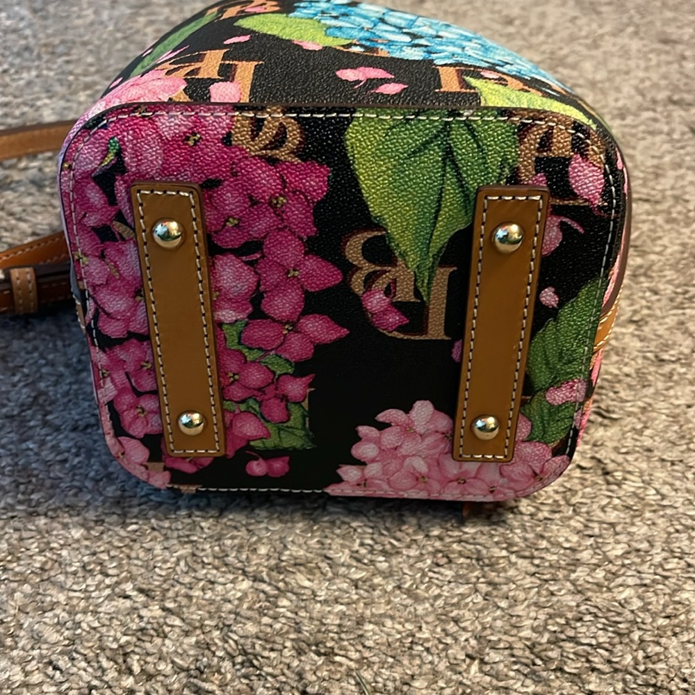 BRAND NEW, Dooney & Burke Drawstring Purse - Picture 5 of 6